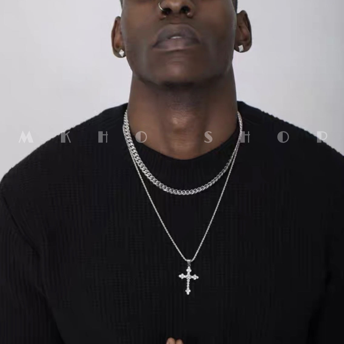 THE CROSS NECKLACE(MEN)