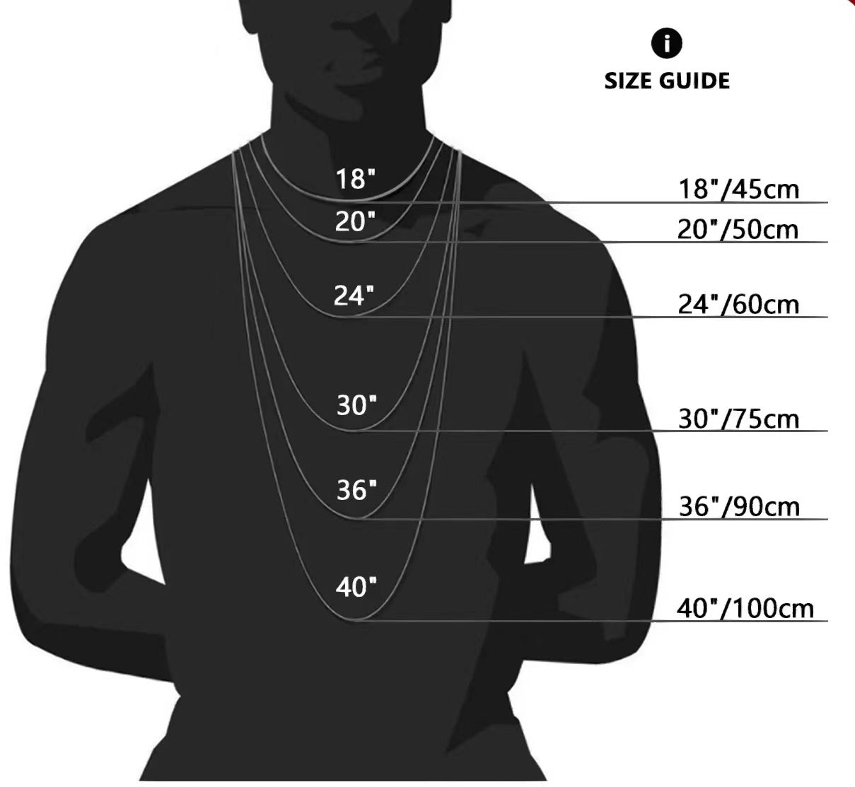 THE ZODIAC SCRIPT NECKLACE(MEN)