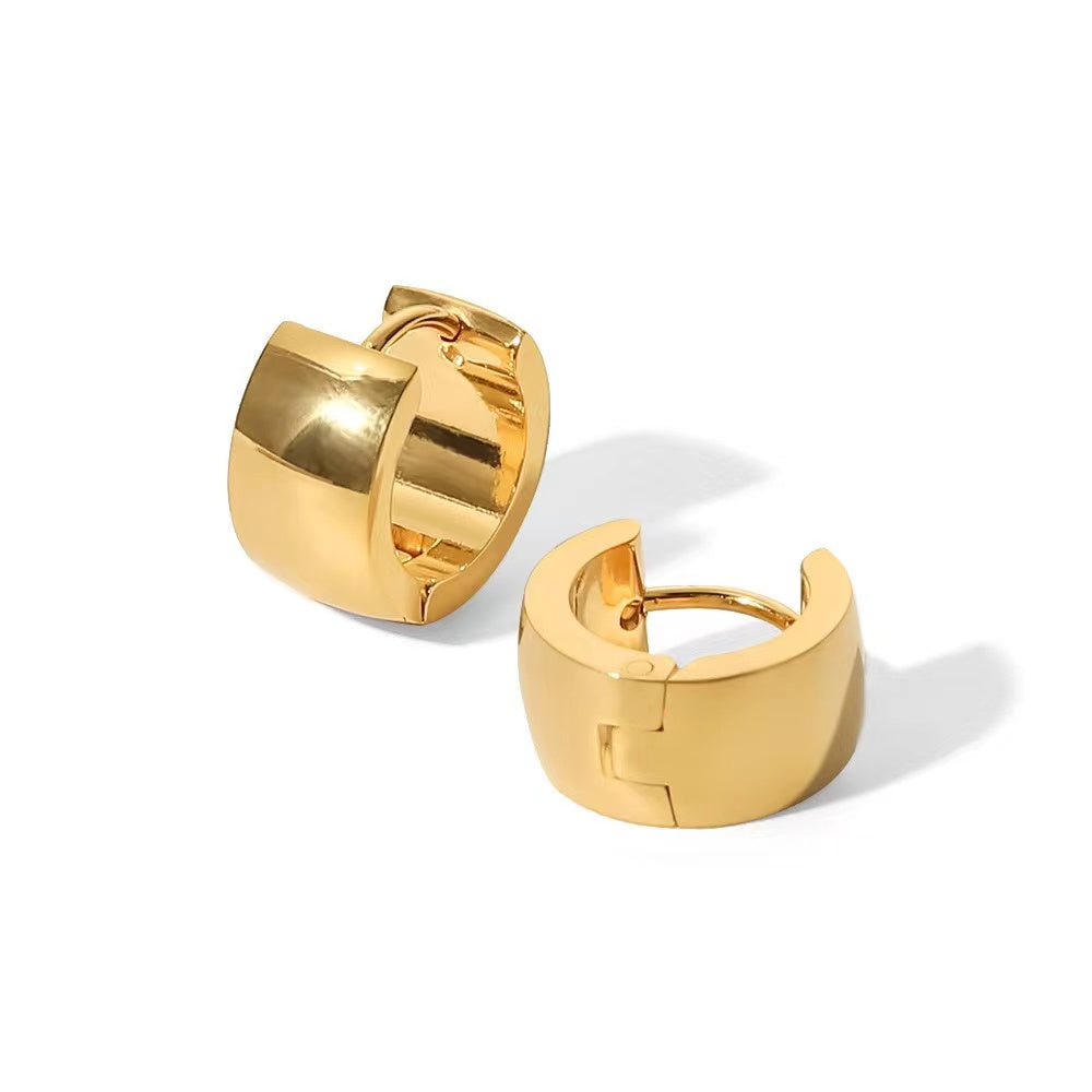 THE FAT HUGGIE HOOP EARRINGS