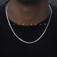 THE SILVER CUBA NECKLACE（MEN）