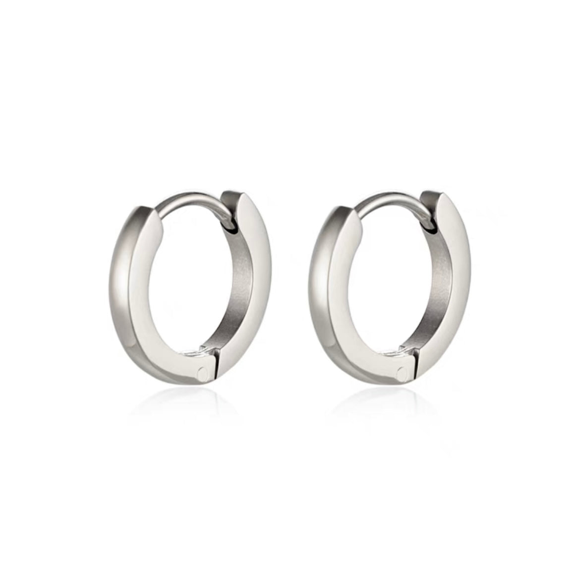 THE CHRISTINA SILVER EARRINGS(UNISEX)