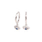 THE SET HOOP EVIL EYE EARRINGS