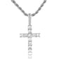 THE ICE CROSS ROPE NECKLACE（MEN）