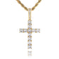 THE ICE CROSS ROPE NECKLACE（MEN）