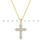 THE CROSS SILVER NECKLACE