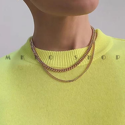 THE CUBA CHAIN NECKLACE