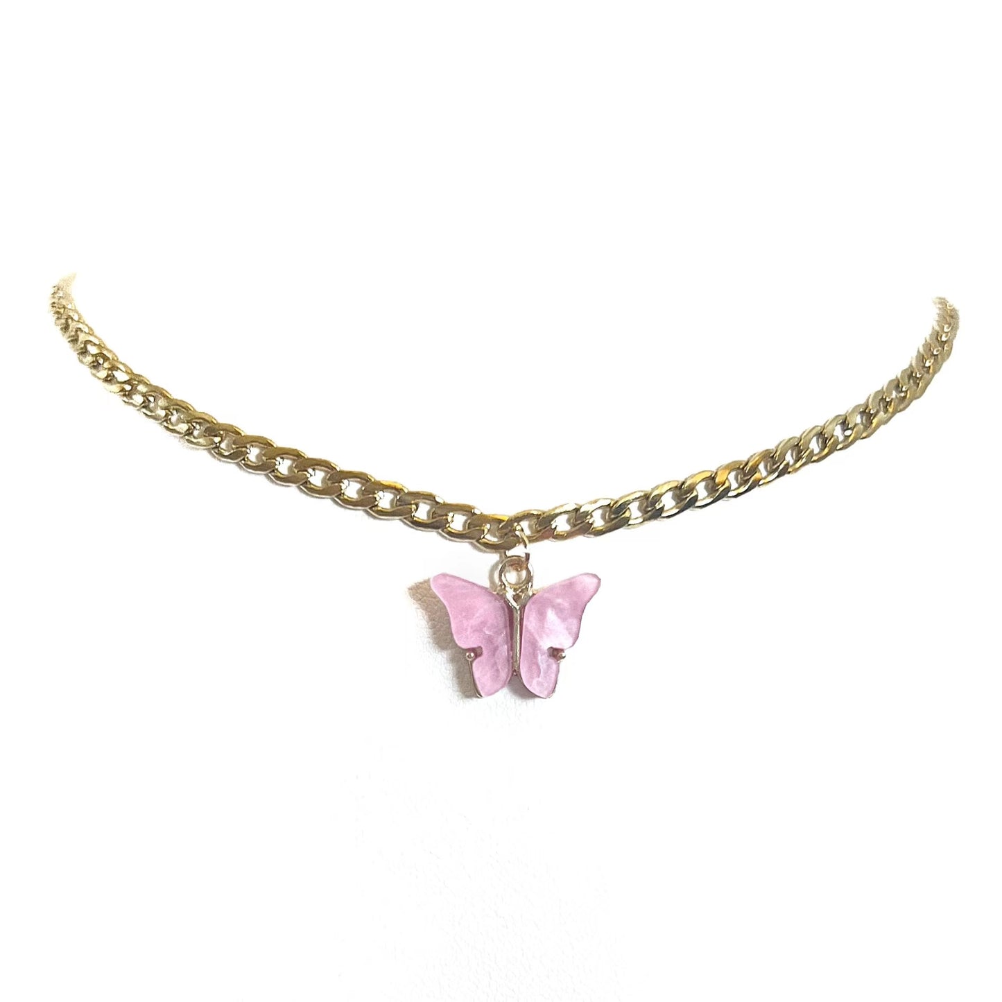 THE CYNTHIA BUTTERFLY CHOKER