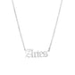 THE ZODIAC SCRIPT  NECKLACE(MEN)