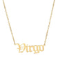 THE ZODIAC SCRIPT  NECKLACE(MEN)