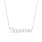 THE ZODIAC SCRIPT  NECKLACE(MEN)