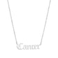 THE ZODIAC SCRIPT  NECKLACE